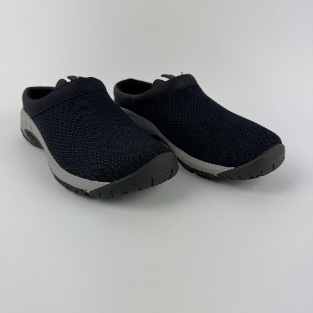 Merrell Shoes Womens 8 Blue Mesh Slip On Clog Mule Walking Sneakers Comfort